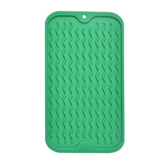 Сливной коврик Силиконовый, многоразовый, термостойкий, противоскользящий, легко чистится, герметичный, кухонная стойка, раковина, барная стойка, чашка для бутылки, коврик для сушки посуды