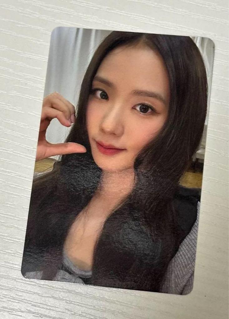 [USED] Black Pink Jisoo Macau Concert Admission Bonus Limited Trading Card 2
