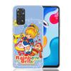 R-Rainbow Cute Brite Phone Case For Xiaomi Redmi Note 13 14 15 Pro Plus 12S 12 14S 11S 11E 10 10S 11 11T 5G 4G Cover Coque Redmi