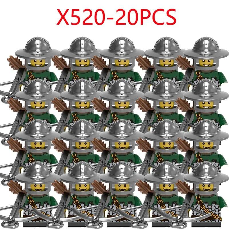 Military Building Blocks Medieval Times Roman Solider Figures Toys Adults Kids Gifts Weapons Sword Shield Helmet Cloak Halberd