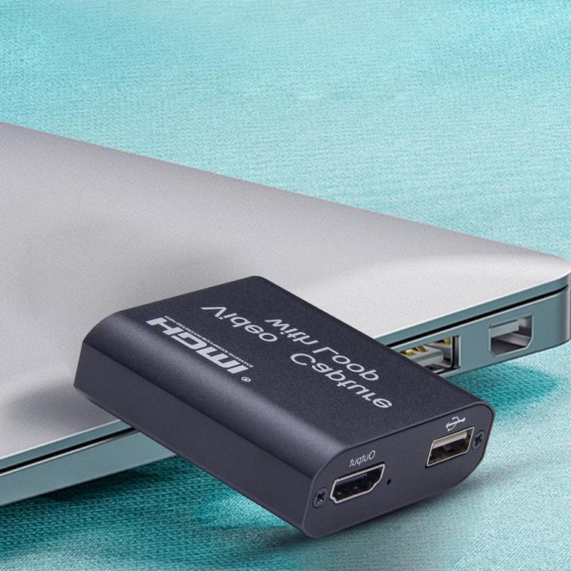 Карта захвата графики 4K HDMI-совместимая с коробкой видеорегистратора USB 3.0 для записи видео