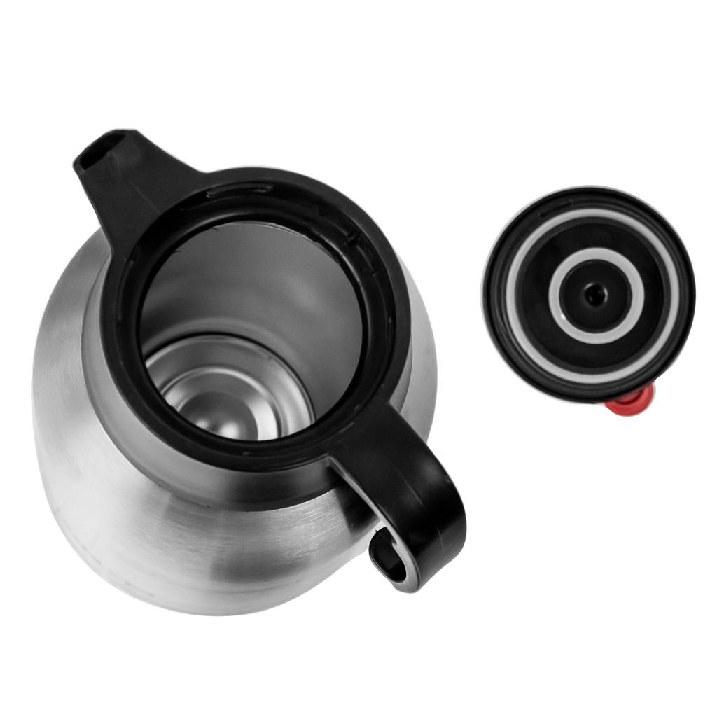 Stainless steel thermos with push button Mega-M 1.5L N