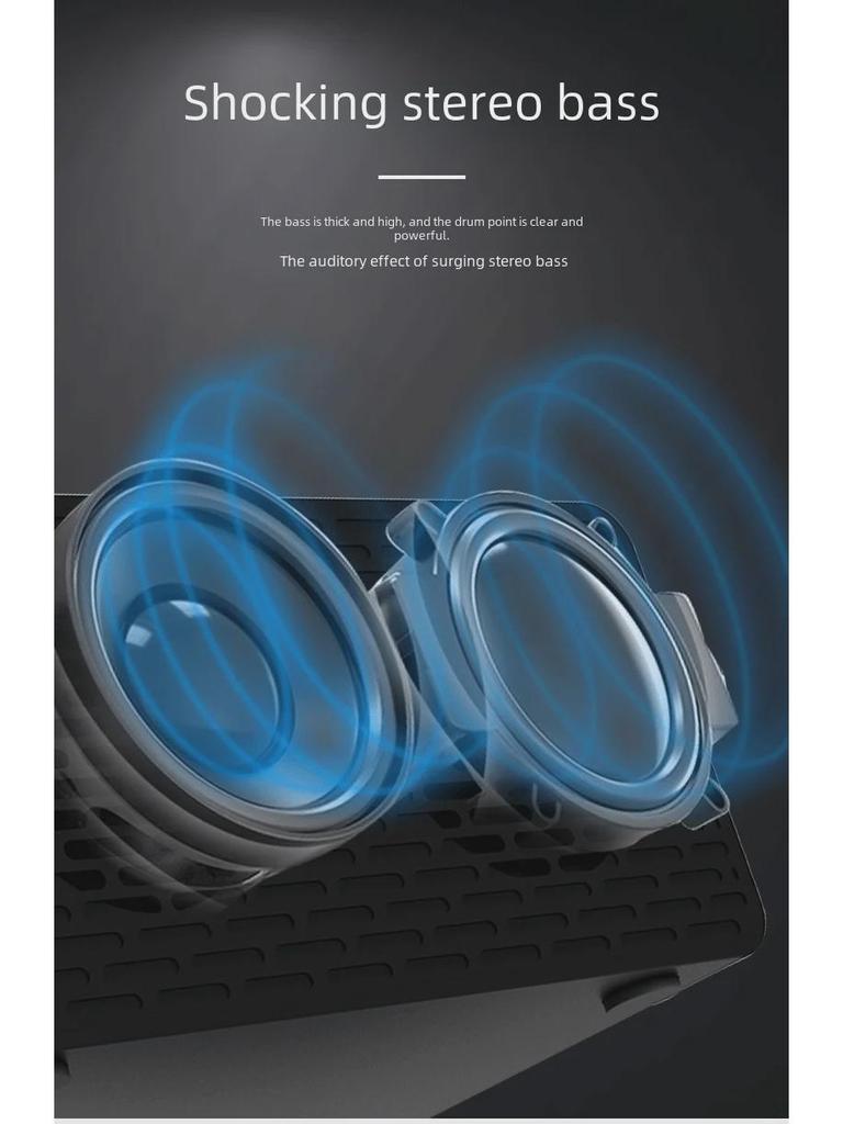 Retro LED Clock Bluetooth Speaker with 15W Wireless Charging for Hotels