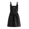 Kitchen Apron with Pockets Strap Adjustable Breathable Thin Ladies Princess Skirt