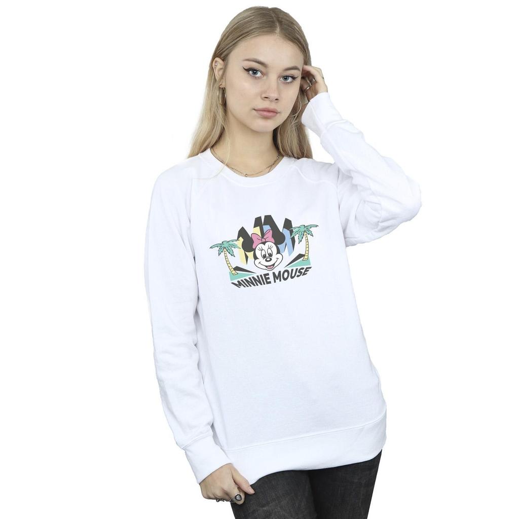 Disney Womens/Ladies Minnie MM Palm Sweatshirt