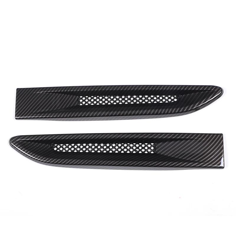 ABS Car Side Fender Vent Trim Cover for Jaguar XF XE F-PACE Fender Air Outlet No Exterior Accessories