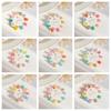 Transparent Mini Hair Claw Hair Clip Flower Mini Hair Claw Retro Star Hair Crab Clip  Women