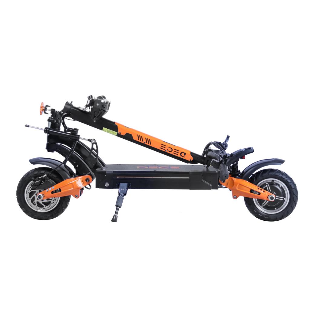 DECE DES19 All-Terrain Adult Electric Scooter 1600W * 2 Motor 60V23.4AH  Battery 10 Inch Off-Road Outdoor Electic Scooter