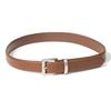 Halden (W) Square Vintage Silver Cowhide Leather Belt (T024_tan)
