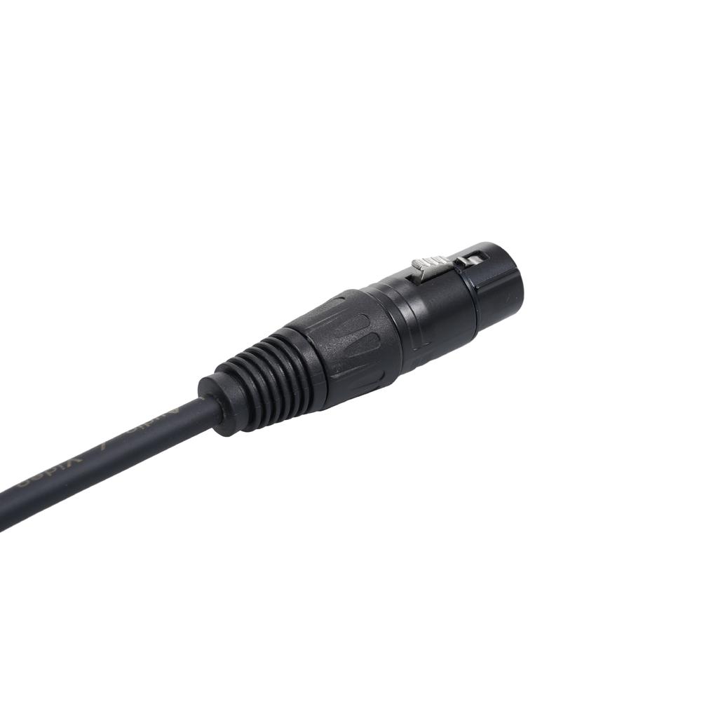 DMX512 Signal Cable Canon Cable/Microphone Cable/Microphone Cable XLR Cable Black