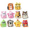 Cute Shoulder Bag for Child Student Tiger/Giraffe/Rabbit/Goat/Dog/Squirrel-Dinosaur/Monkey/Chicken-Owl Shaped Schoolbag