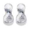 2Pcs Acrylic Manual Grinder Transparent Pepper Salt Mill Spice Jar Grinder Kitchen Grinding Tool6in