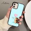 Hedgehog and Balloon Phone Case for iPhone 17 Air 15 16 16e 11 12 13 14 Pro Max Plus coque Fundas Shell
