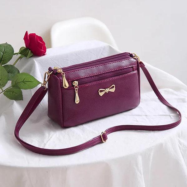 Женская однотонная сумка на одно плечо, мягкая кожаная сумка-мессенджер, офисные женские легкие сумки для покупок