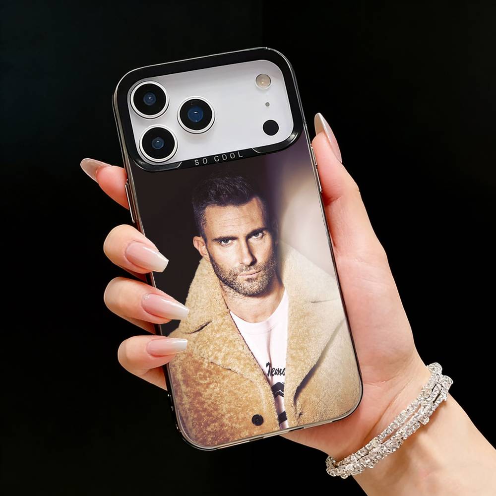 M-Maroon 5 Группа A-Адам Левин Чехол для телефона Для iPhone17, 16,15,14,13,12 Pro Max Черный Конфетный Матовый Ударопрочный Чехол
