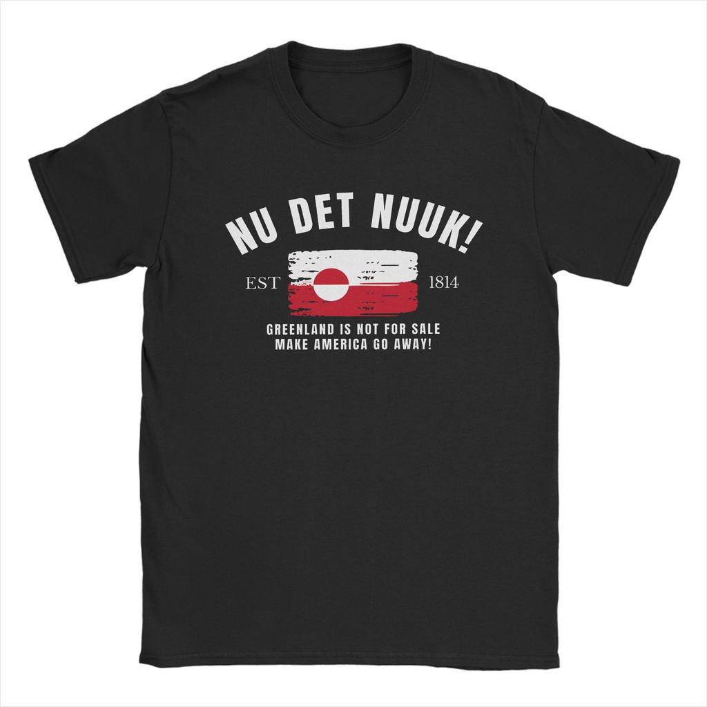 NuDetNuuk Greenland 100 Cotton T Shirt For Man Summer Streetwear T Shirts O Neck Popular Tee Shirt Oversized Clothes