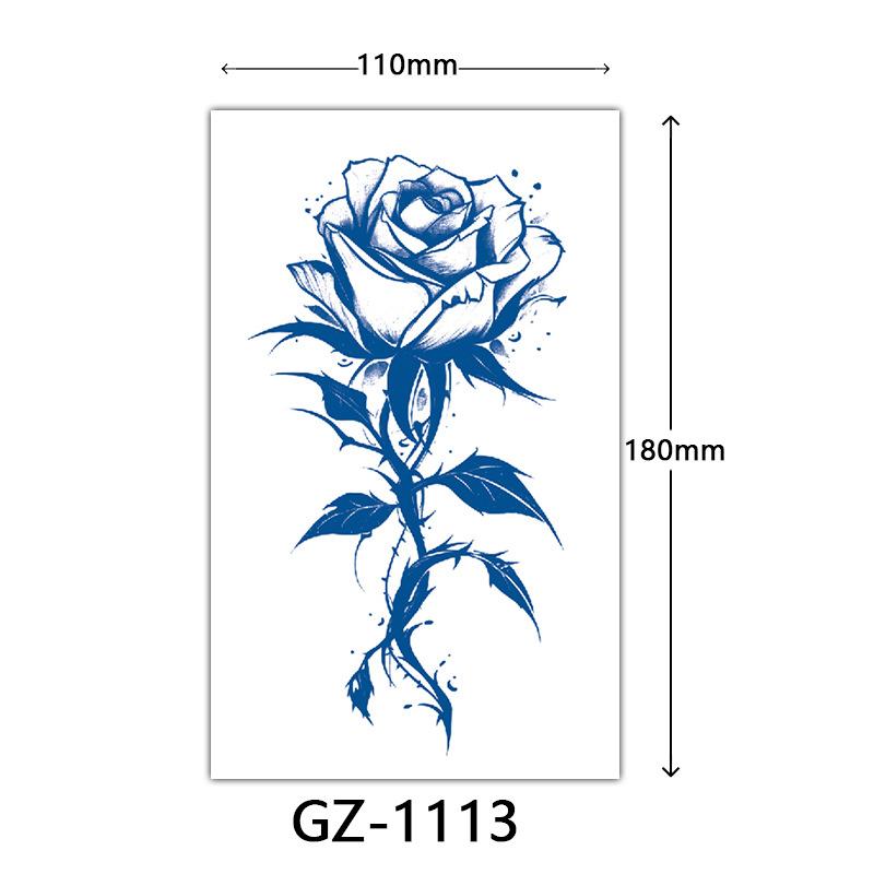 Соковые тату-наклейки, Растительные тату-наклейки, Полуперманентные тату-наклейки с английскими буквами Тату