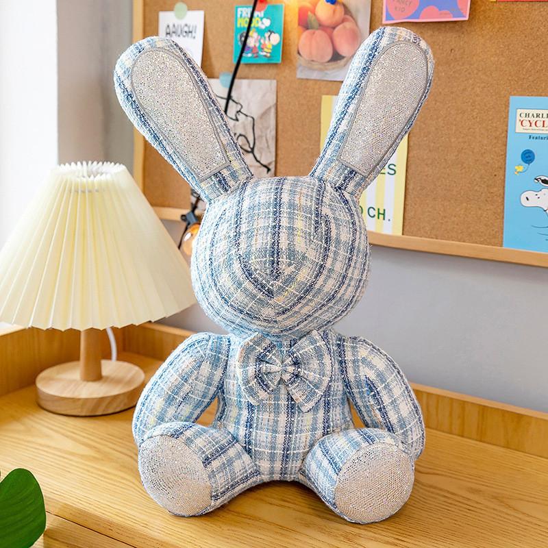 Cute Cartoon Rabbit Simple Creative Plush Toy Children Girls Holiday Doll Gift