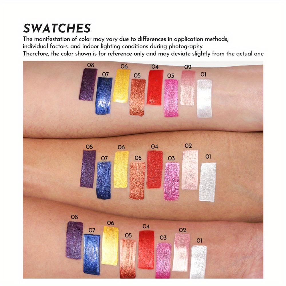 Waterproof Shimmer Liquid Eyeshadow & Lip Gloss - Long-Lasting, Smudge-Proof,Quick-Dry, Gift for Valentine's Day, Mother's Day