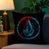 Крутая наволочка с логотипом V-Volcom, плюшевая ткань, мягкая, двусторонняя печать, чехол для подушки на диван, наволочки для декоративных подушек