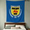 Sc Cambuur Wall Tapestry Aesthetic Wall Hanging Printed Fabric Blanket Decorative Tapestries For Bedroom Living Room Home Decor