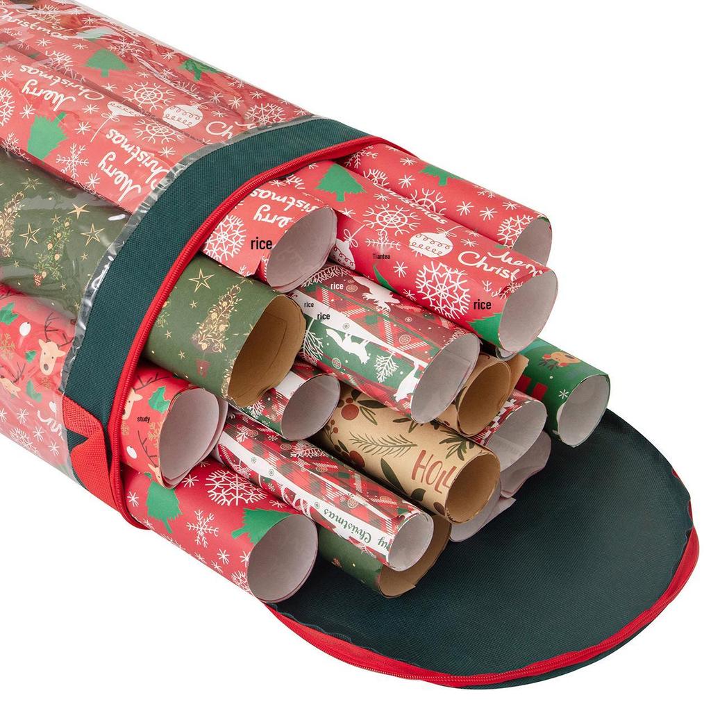 Трансграничный Рождественский Подарок Сумка для хранения рулонной бумаги - Прозрачный ПВХ Пылезащитный Органайзер