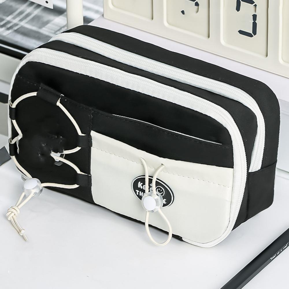 Multifunctional Cartoon Pencil Case Large Capacity Stationery Storage Bag  Office Supplies