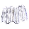 ABS Plastic Car Front Chrome Grille Mesh Insert Upgrade for Jeep Wrangler JK 2007-2016 Vehicle Parts
