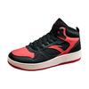 Lifestyle Series Stylish Versatile High-Top Skate Shoes Men Sneakers Black Red 912348082-5