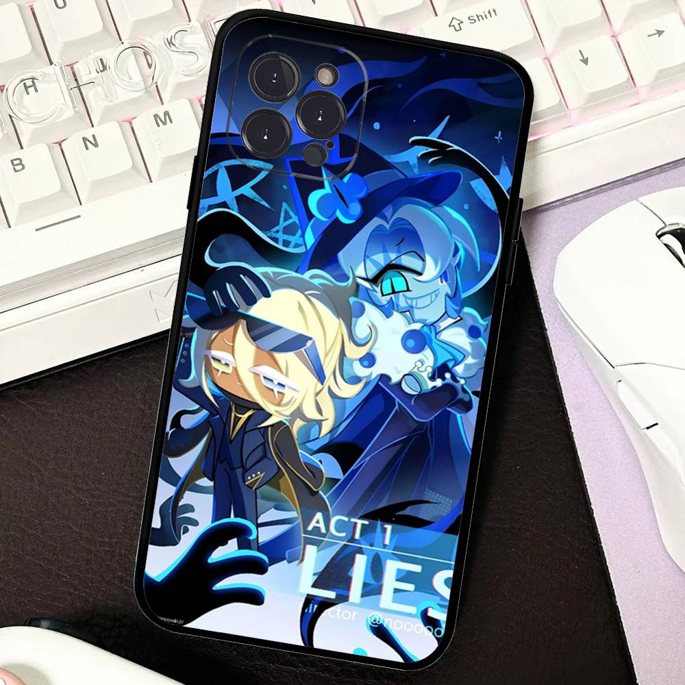 Чехол для телефона Cookie Run Kingdom Для iPhone 17 Air 16 15 14 13 12 11 Pro Max 16 15 14 Plus Мягкий чехол из ТПУ