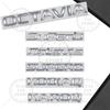 ABCDGG1 Bright Silver For Skoda Kodiaq Karoq Kamiq Superb Octavia Rapid 4X4 Fabia Yeti Metal Badge 3D Stickers Car Trunk Body Decal
