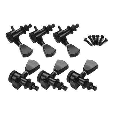 6 штук 3L3R Колки для настройки гитарных струн Запирающие колки Головки колков Ручки для акустических электрогитар Замена