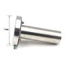 Adjustable Exhaust Muffler Universal 85mm 3.5 "/ 98mm 4 '' / 110mm 4.5 '' Car Chrome Stainless Exhaust Muffler YC101073