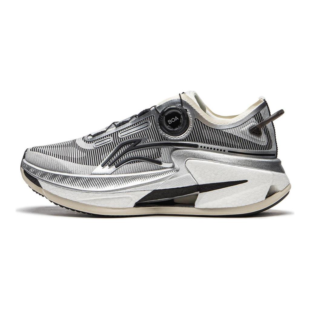 Li Ning Furious Rider 8 PRO Амортизация Скользкие Устойчивые к истиранию Низкие Карбоновая пластина Беговая обувь Женская ARZU006-4