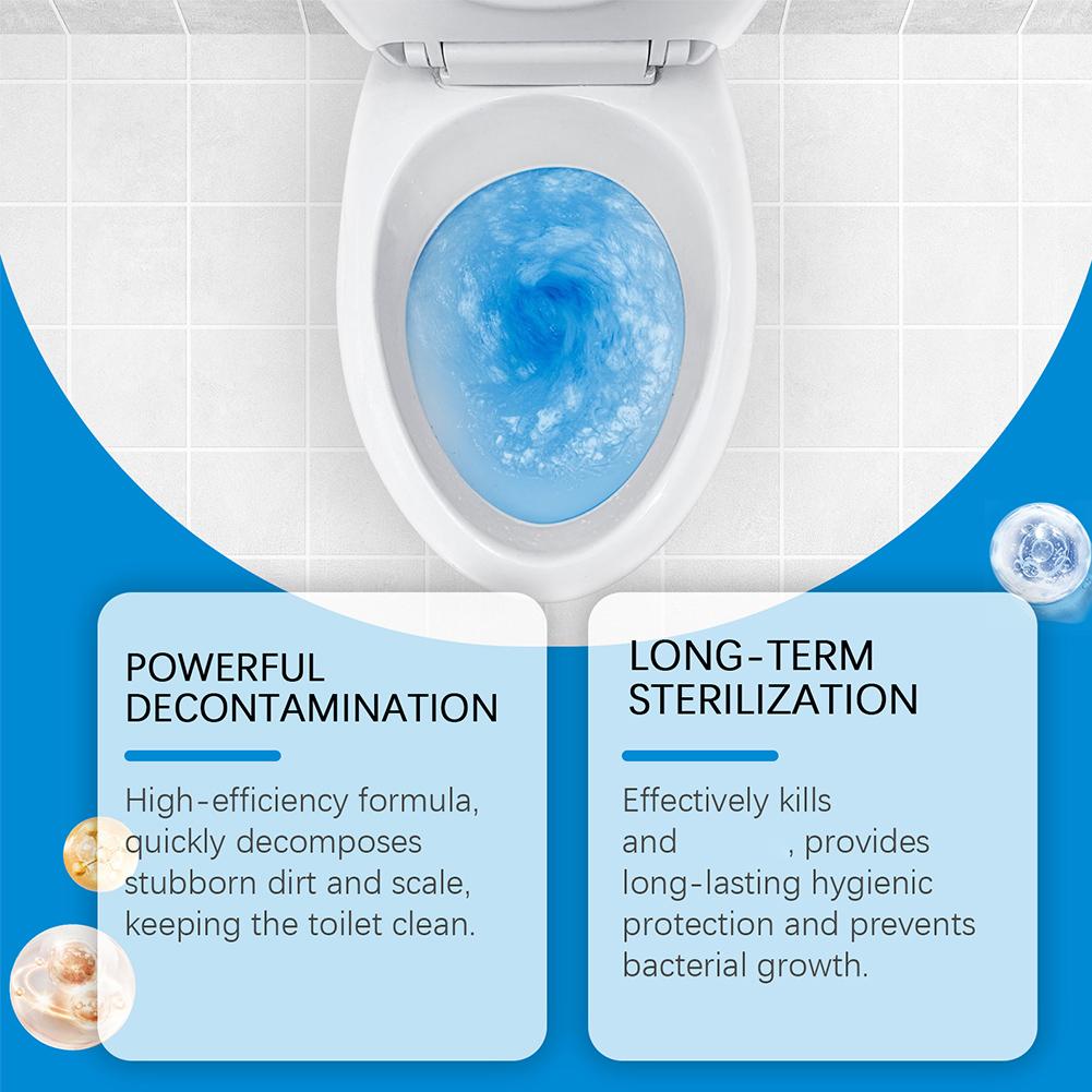 Splashs Пенный очиститель для унитаза Дезодорация туалета и ванной комнаты Пена для удаления запаха Освежитель воздуха Таблетка для чистки унитаза
