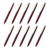 Zebra Sarasa Clip Gel Ballpoint Pen, 0.5mm, Red/Black, 10-Piece Set, B-JJ15-VRB
