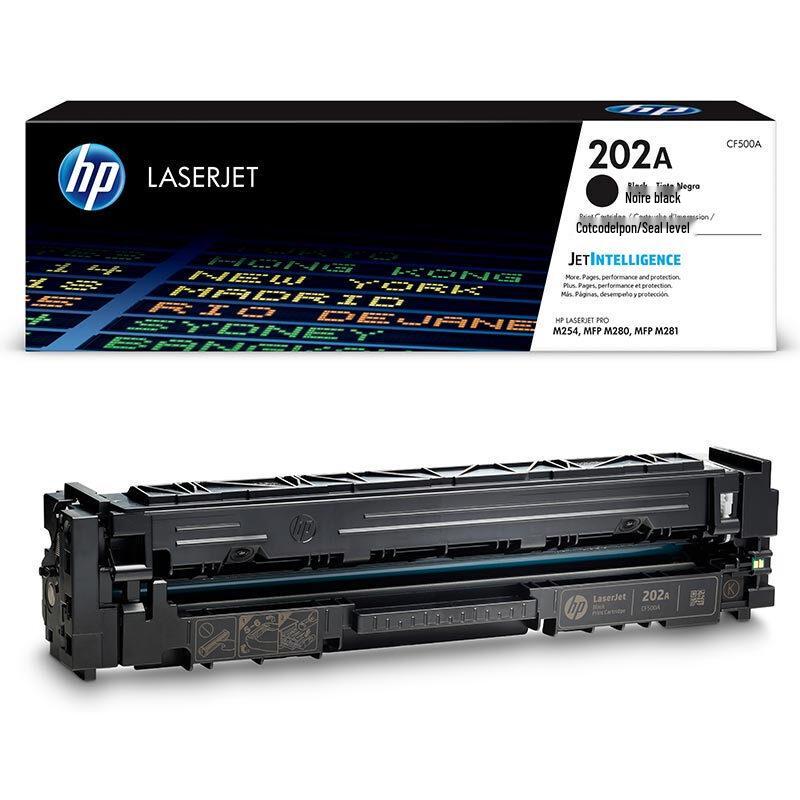 HP 202A CF500A-3A Original 4-Color Toner Cartridge Set