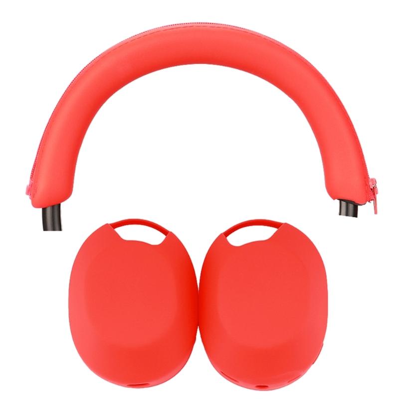 Silicone Case Cover for WH-1000XM5 Headphones Outer Shells Protector Anti-Scratch Headband Earphone Protective Cover