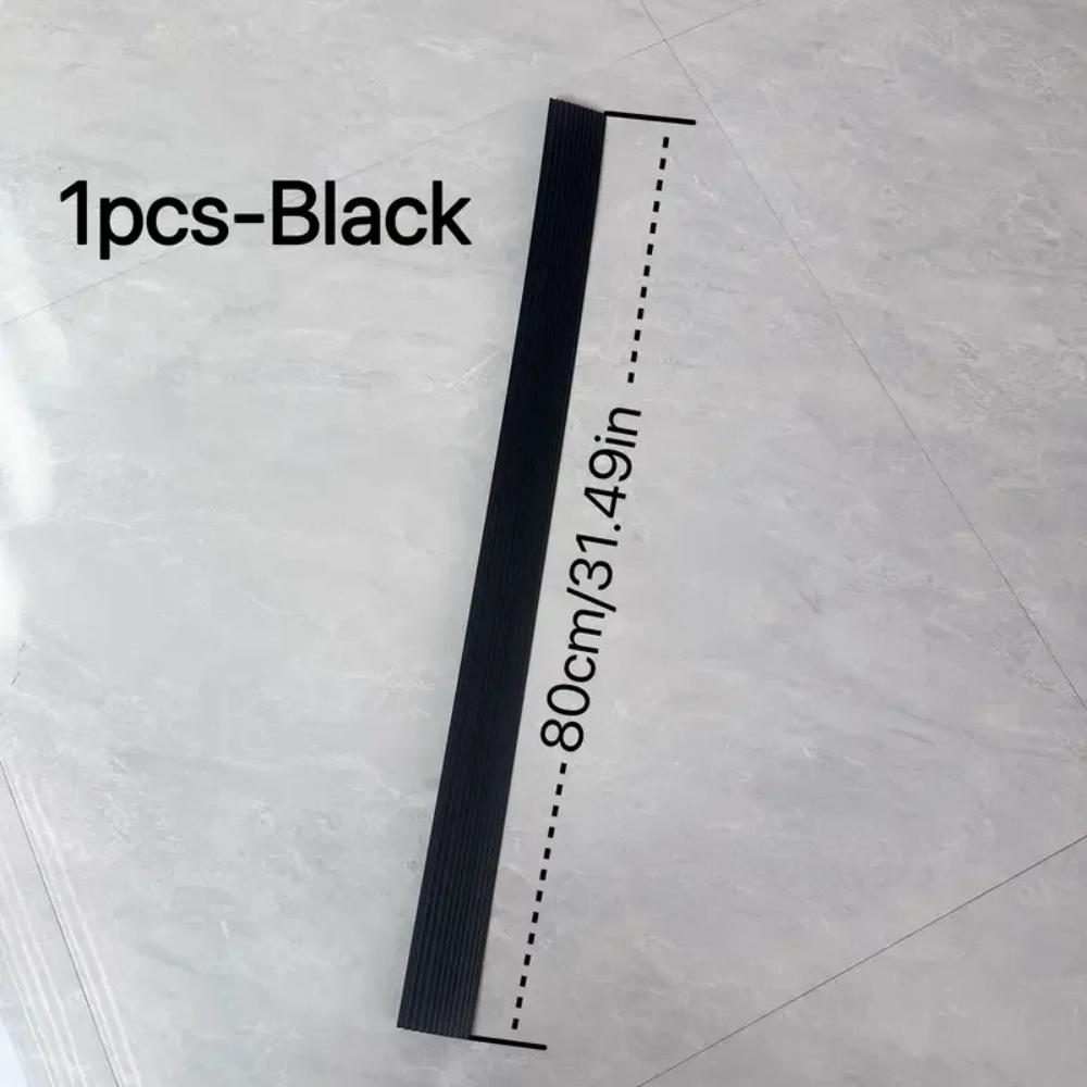 1 шт. 80 см x 5,5 см Универсальная накладка-пандус - Самоклеящаяся, Прочная, Противоскользящая, Подходит для роботов-пылесосов, Тележек