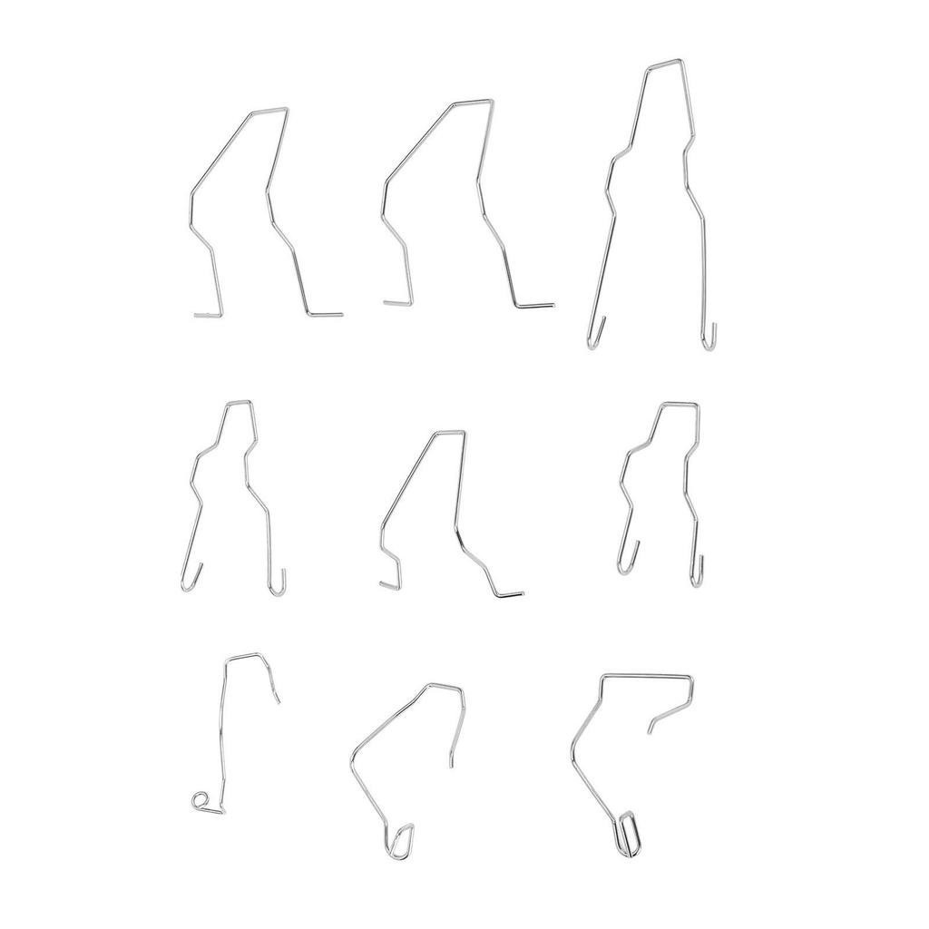 9 шт. Пружинные фиксаторы лампы Универсальные из нержавеющей стали Фиксаторы лампы ближнего света для H1 H3 H4 H7