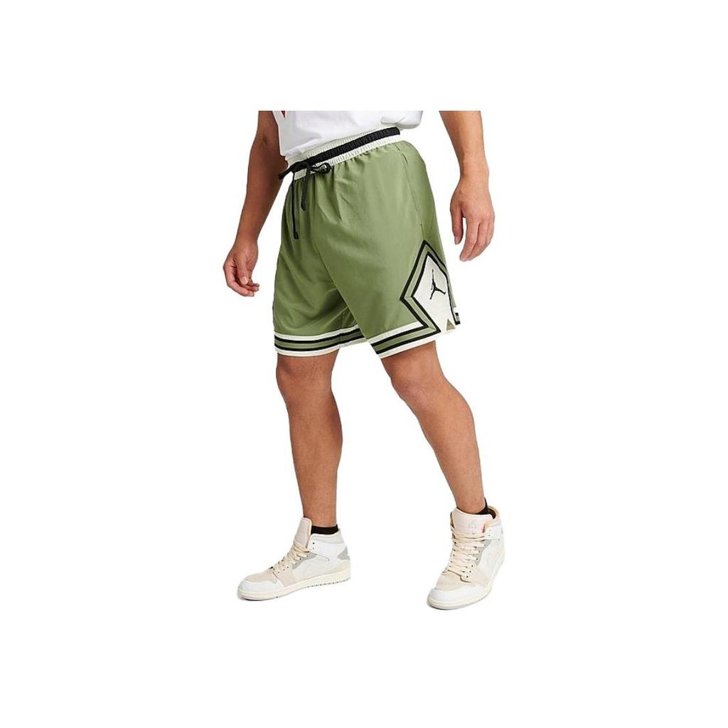 Jordan Спортивные шорты Dri-FIT Sport с контрастными ремешками, мужские шорты оливкового цвета FB7580-340
