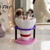 Artistic Stationery Holder 3D Printed Badminton Pen Holder, Desktop Organizer, Creative Desk Compact Organizer Storage Cup for Office Supplies Makeup