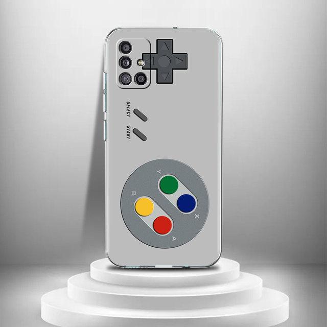 Vintage Camera Cassette Transparent Case For Samsung Galaxy A51 A71 A21s A31 A12 A32 5g A21 Eu A52 4g A41 A11 A22 Phone Cover