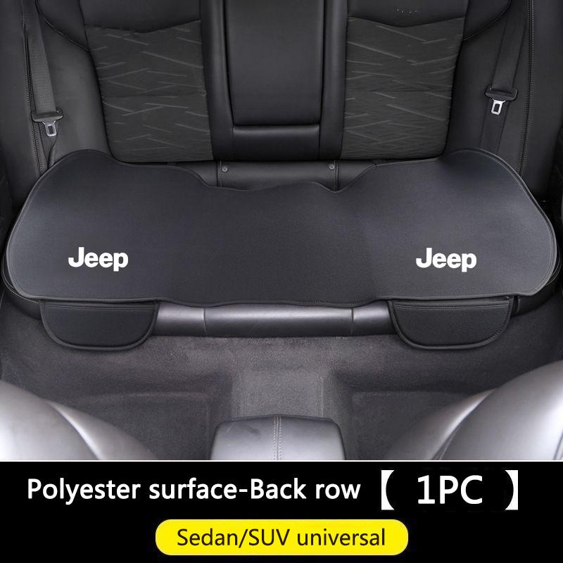 Universal Car Seat Cushion Non-Slip Cover Velvet Plush Protector Pad For Jeep Renegade Wrangler JL JK Gladiator Cherokee Compass ALX1
