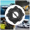 Heavy Duty Seat Swivel Base 3.0mm Steel Plate Swivel Seat Base 360 Degree Rotatable for Rv Van Motorhome Camper Boat Truck Bus