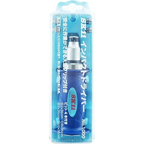 SK11 (SK11) Impact Driver with 4 Bits NO.1000