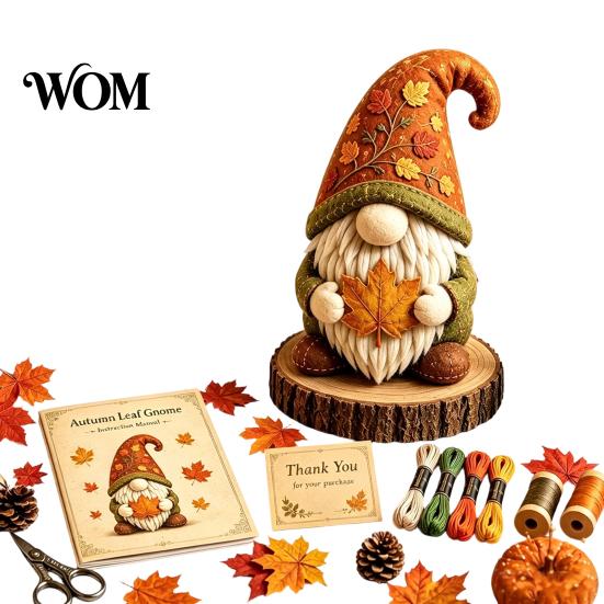 Sea Animal Supplies Kit DIY Patchwork Doll Kit, Handmade Gnome Sewing Set Cloth for Home Decor, Fabric Cartoon Dragon Crafts Beginner Decorative