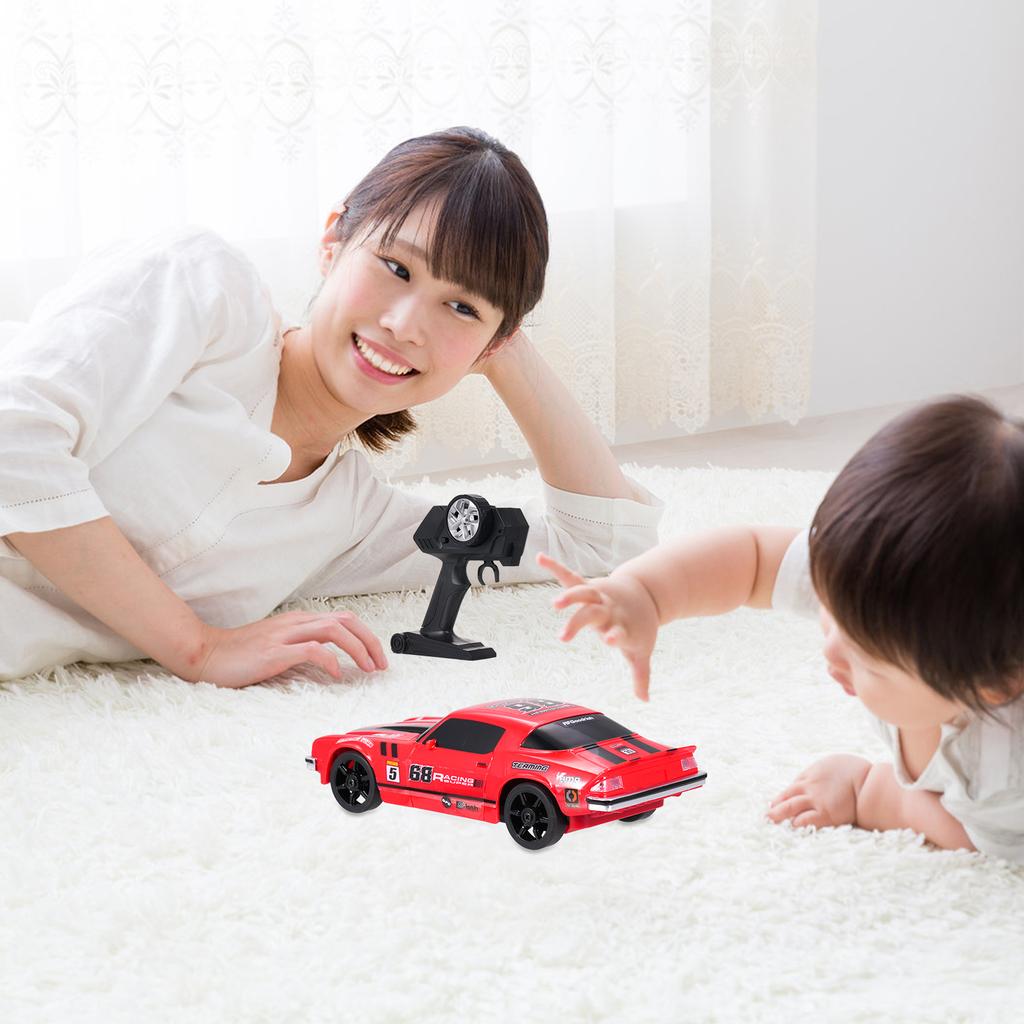 Remote Control Car Remote Control Drift Car 2.4GHz 1/24 4WD Racing Car with LED Lights Racing and