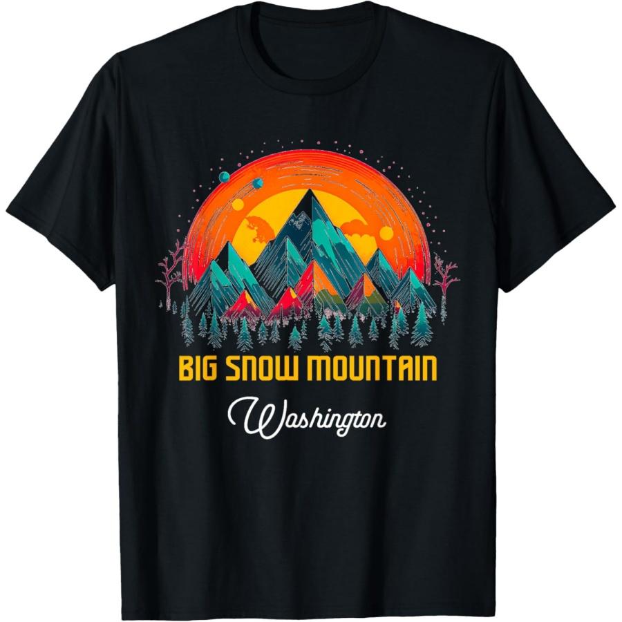 Футболка Big Snow Mountain Washington(1)