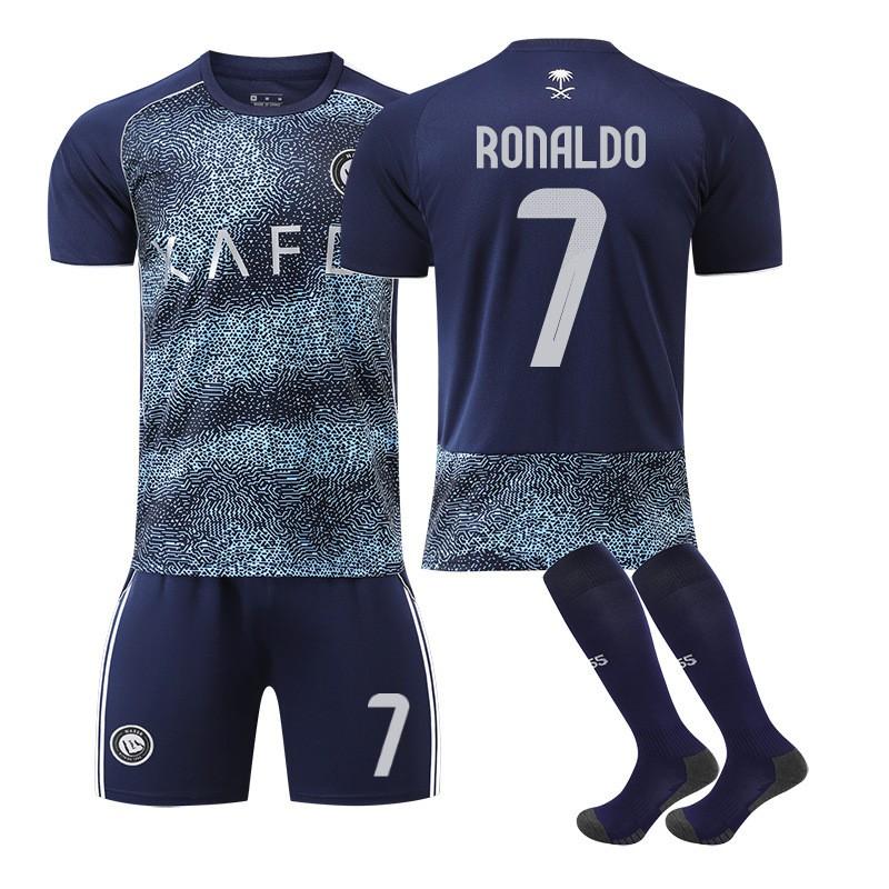 Mens Soccer Jersey 2025-26 Riyadh Away Kit 10 Man 7 Ronaldo Short Sleeve Football Shirt Sportswear